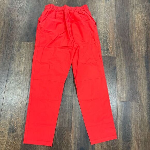 Lululemon Your True Trouser High Rise Crop, Carnation Red, Sz 6, EUC - Picture 4 of 10